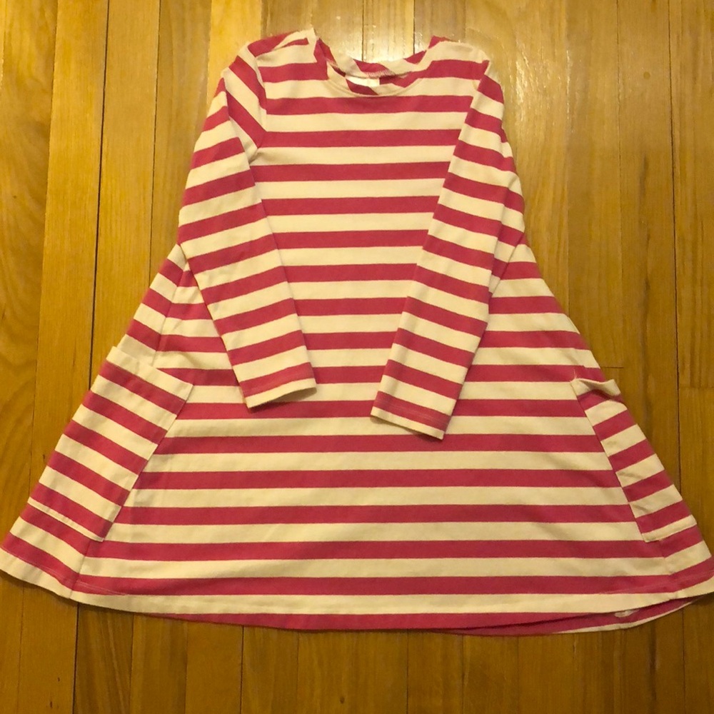 Hanna Anderson comfy striped dress!